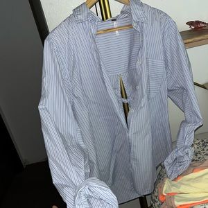 free people shirt button up